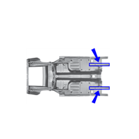 SUPPORTS LONGERONS AVANT